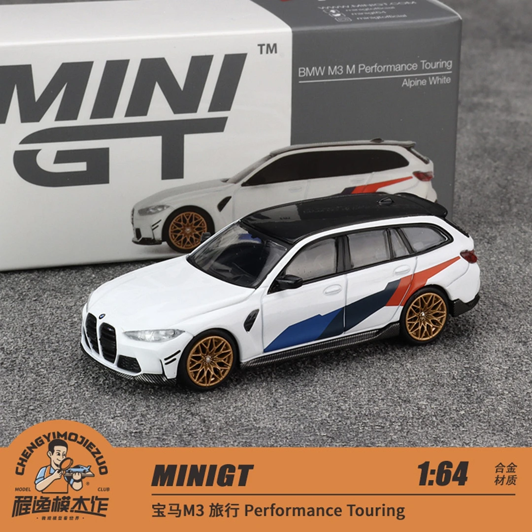 MINIGT 1:64 宝马 BMW M3 旅行M Performance Touring合金车模776