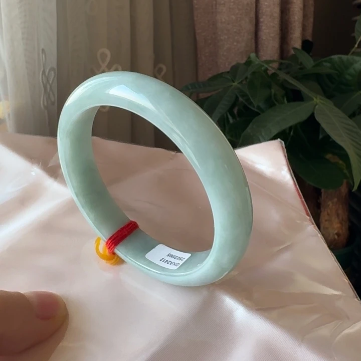 翡翠未镶嵌手镯59圈口