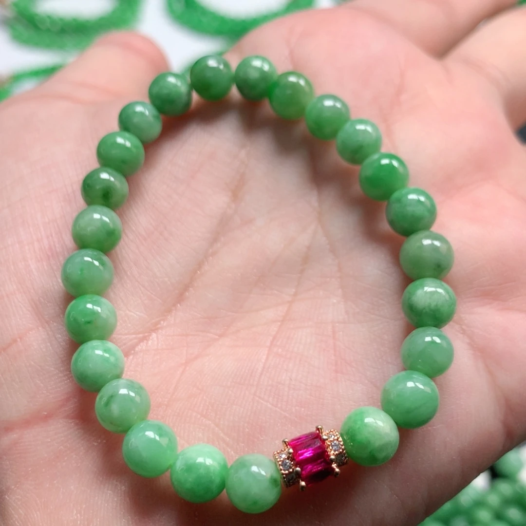 翡翠未镶嵌手链翡翠