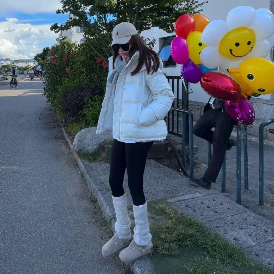 五格泡芙羽绒服冬季加厚保暖-家