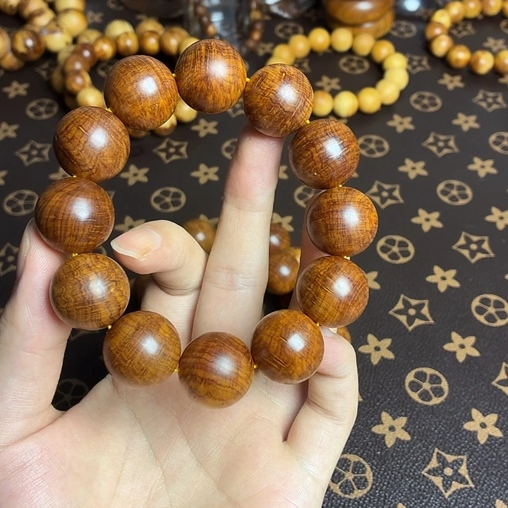 缘***分柏木（崖柏）手串/手链崖柏蚂蚁腿头档20mm