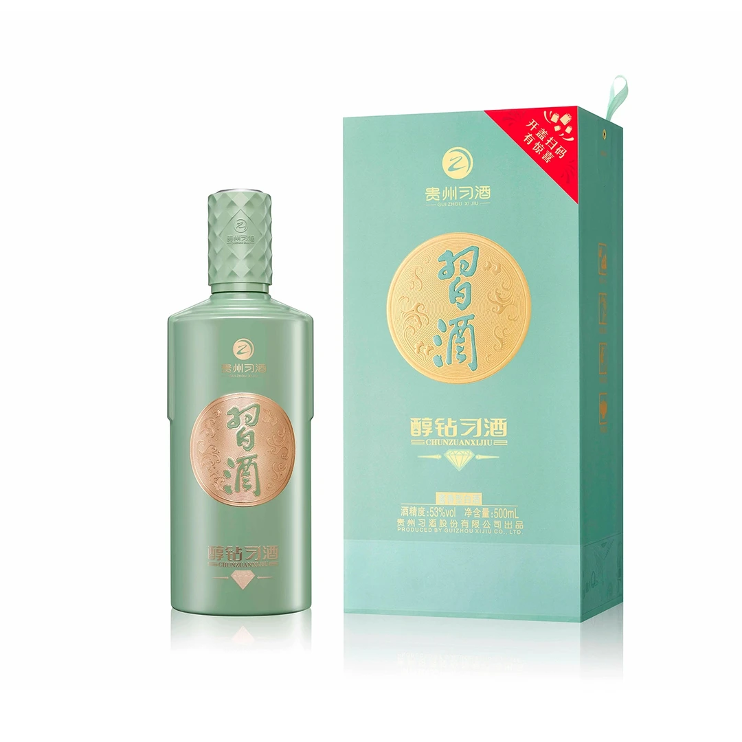 习酒2024年 醇钻【无奖】介意慎拍 53度酱香型500ml 6瓶53%Vol3000