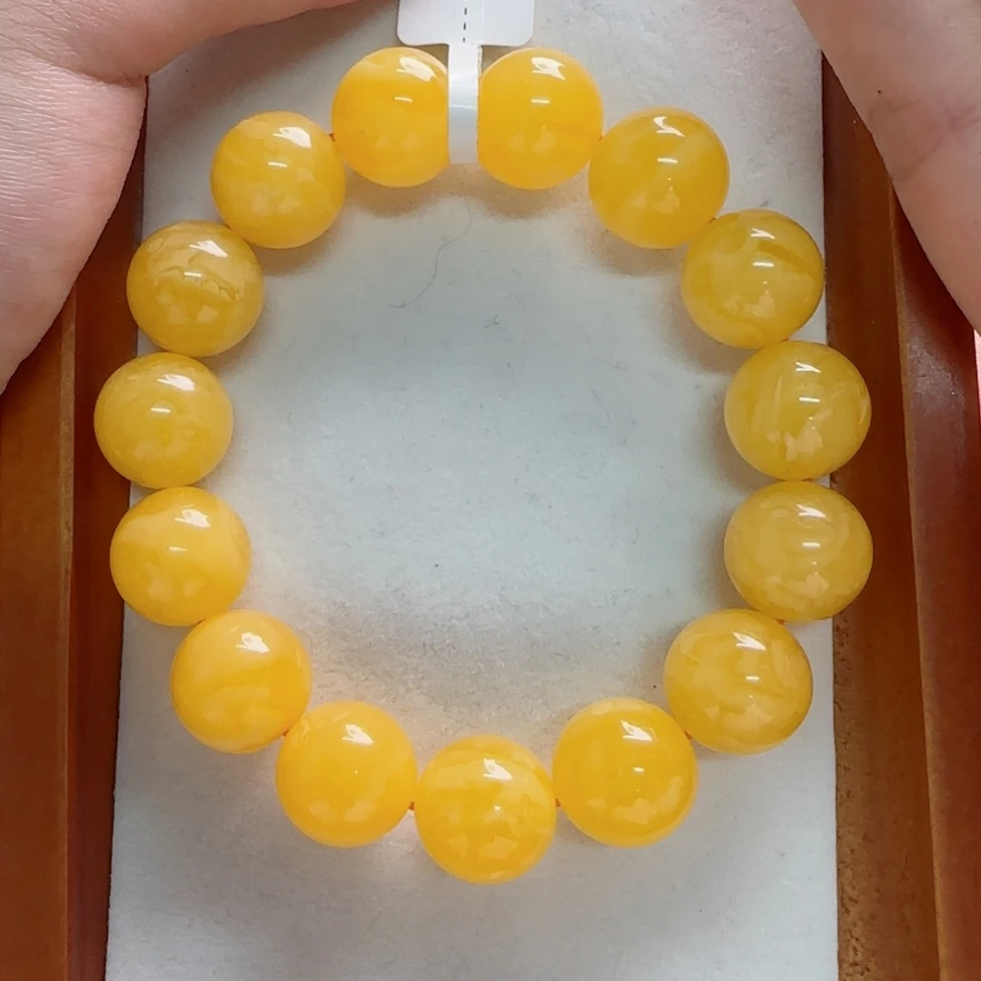 手链琥珀未镶嵌蜜蜡手串