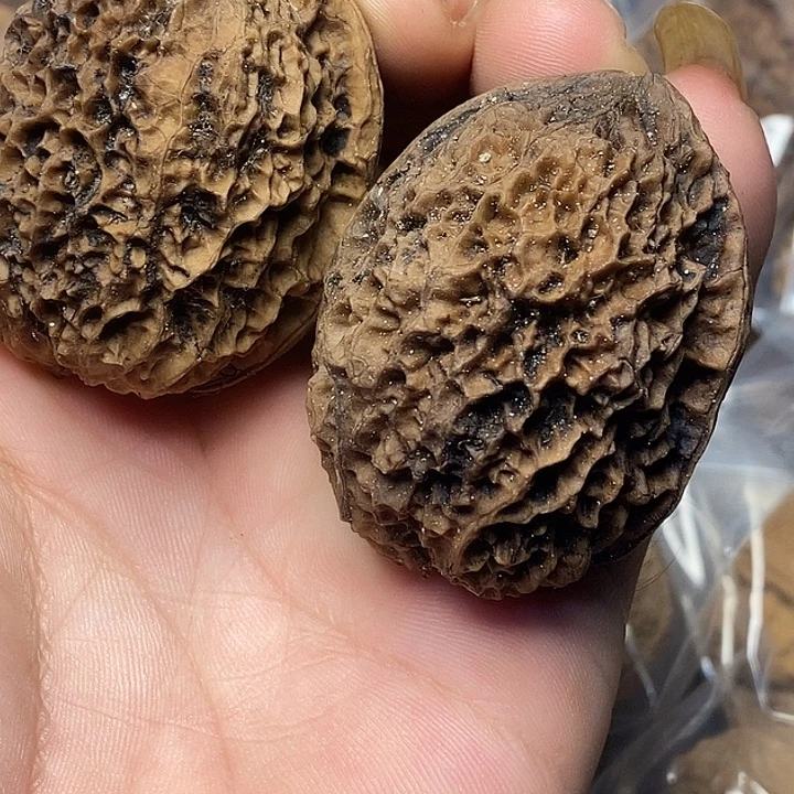 把件文玩核桃云南铁核桃3号41mm