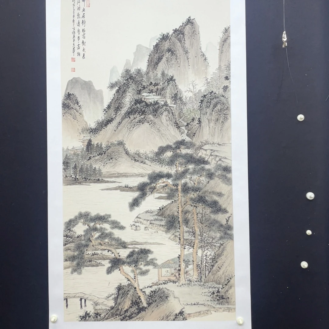 国画国画手绘，精品山水