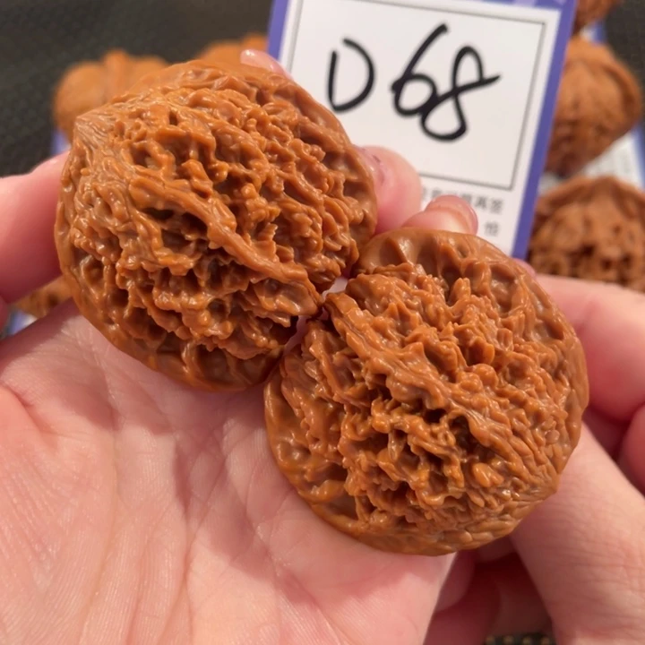 把件文玩核桃D68满天星44