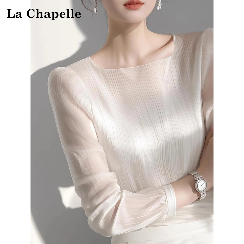 拉夏贝尔衬衫女2025爆款春游出行洋气衣服女小众炸街高级感女装