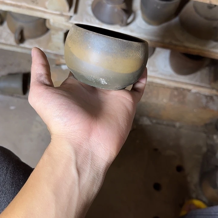 泥塑坭兴陶可以柴烧