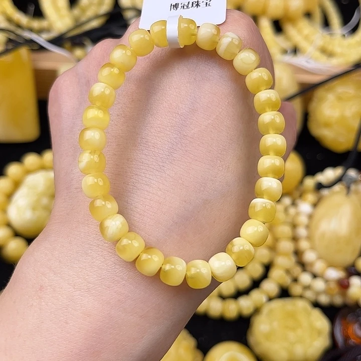 琥珀未镶嵌颈饰琥珀，