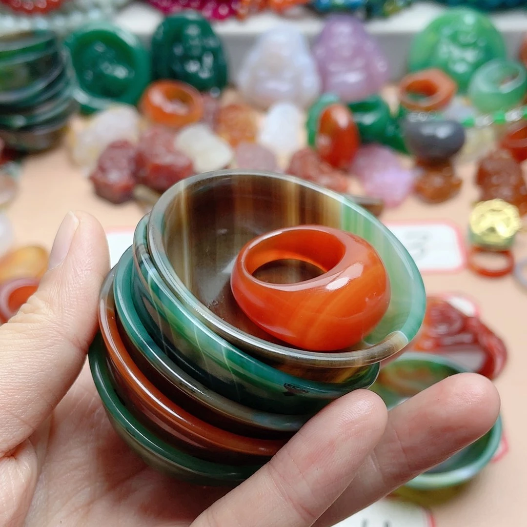 玛瑙/玉髓颈饰合金悟*生