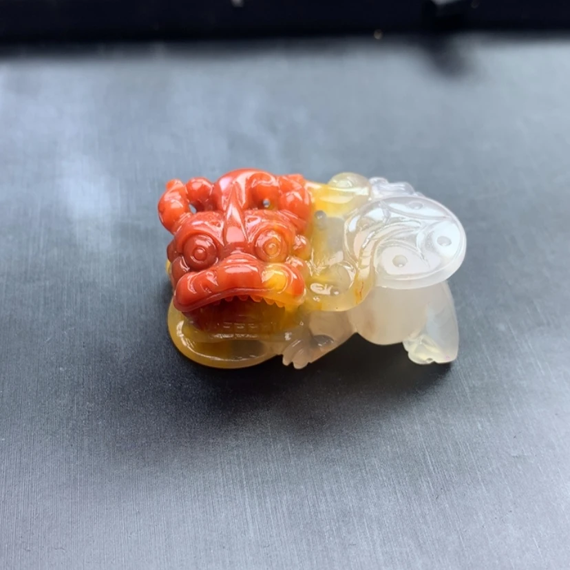 【闪购商品】未镶嵌石英质玉（黄龙玉）黄龙玉貔貅挂件克****)