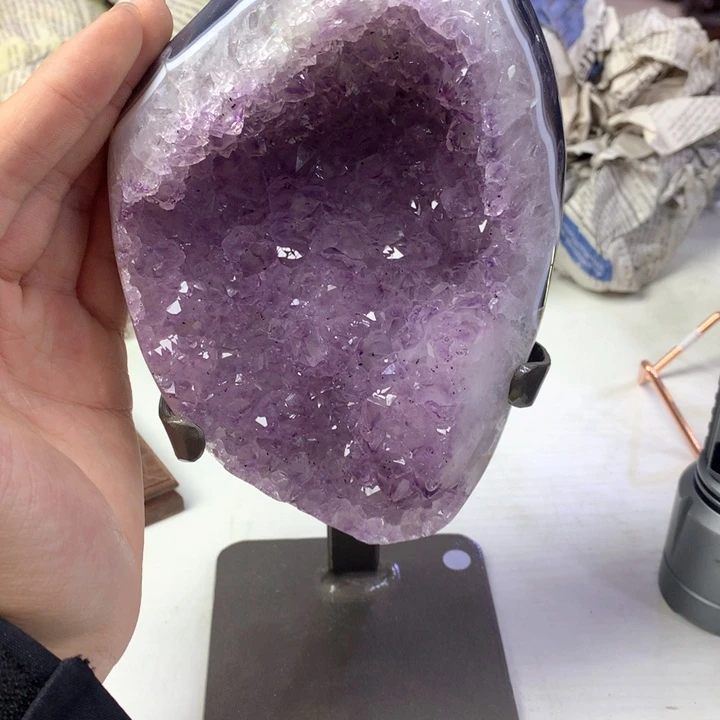 紫晶大型摆件(非配饰)未镶嵌