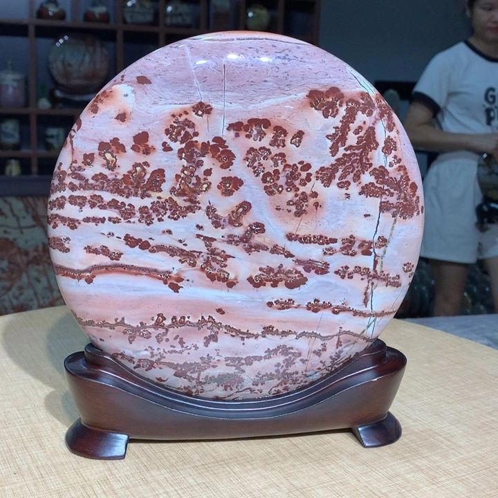 ，广西国画石摆件，收藏观赏