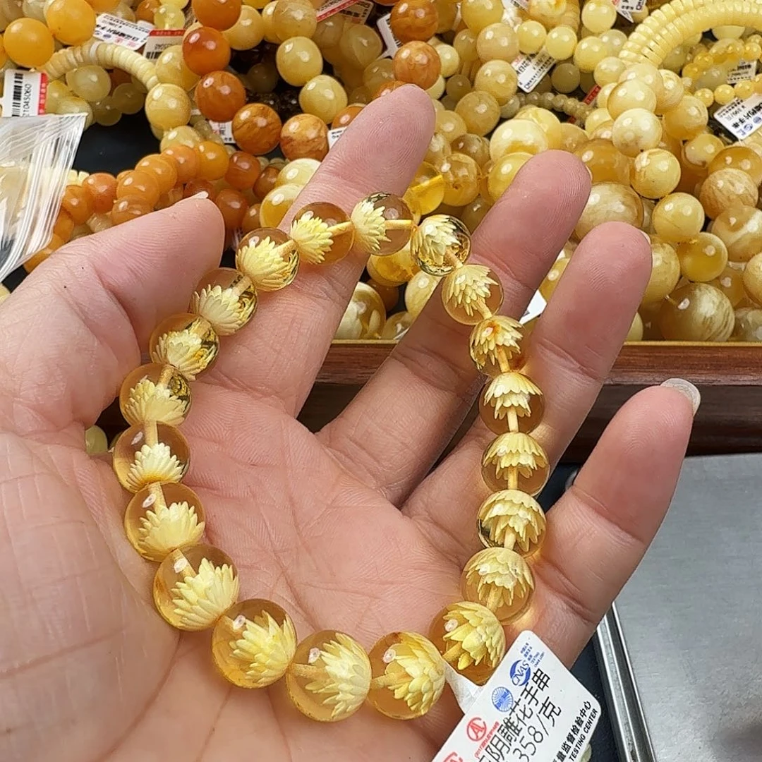 琥珀未镶嵌珠宝奇石