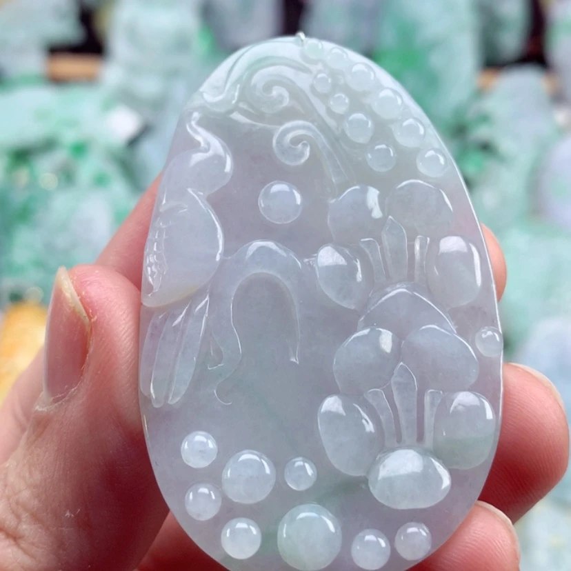 【闪购商品】翡翠吊坠(不含链)未镶嵌