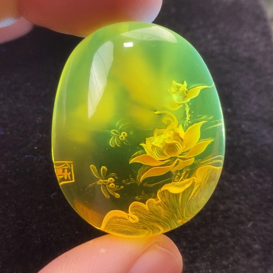 琥珀未镶嵌吊坠(不含链)