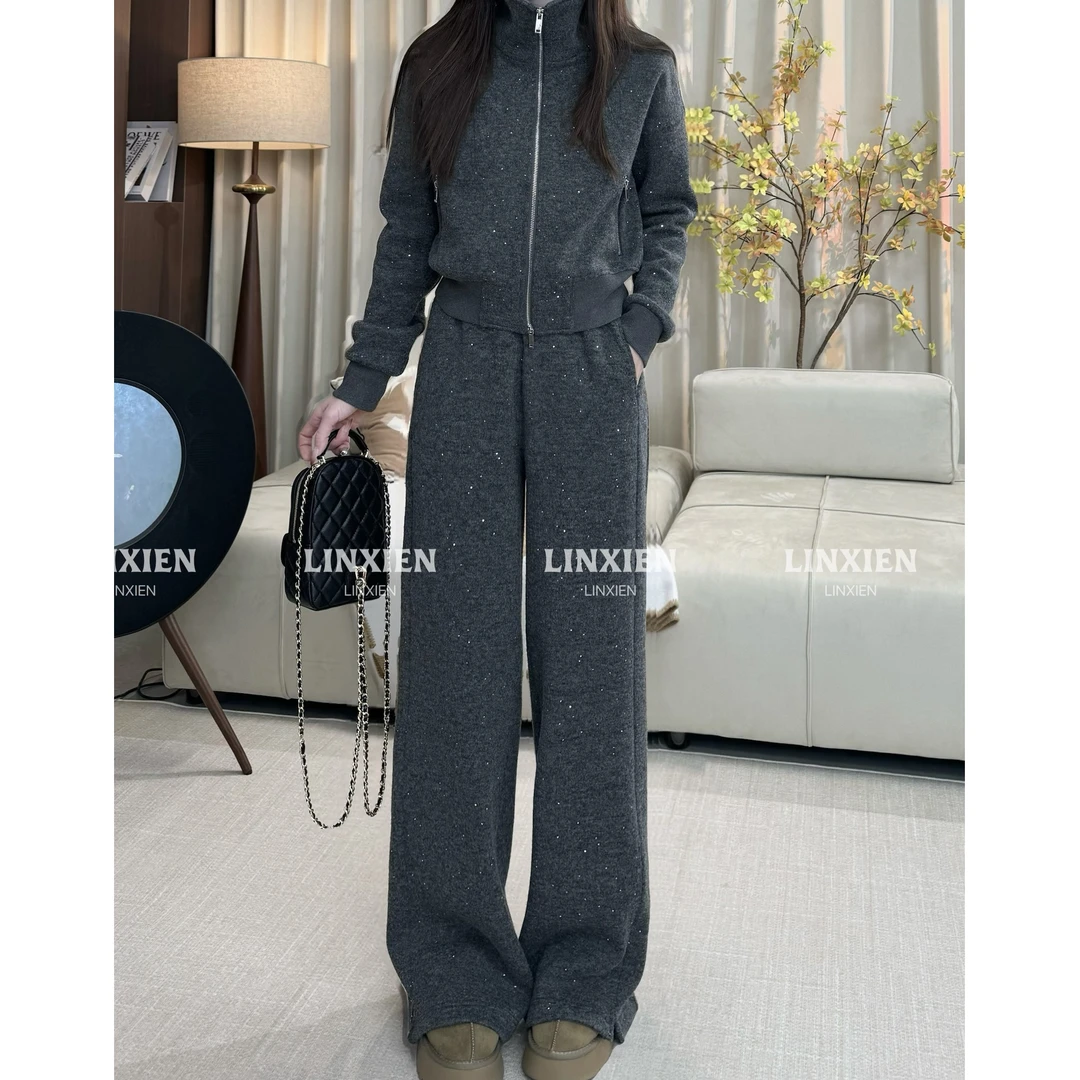 西恩定制●秋冬气质百搭休闲洋气小众减龄显瘦时尚套装LND5TZ1671