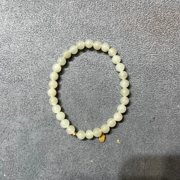 和田玉手串6mm-4183