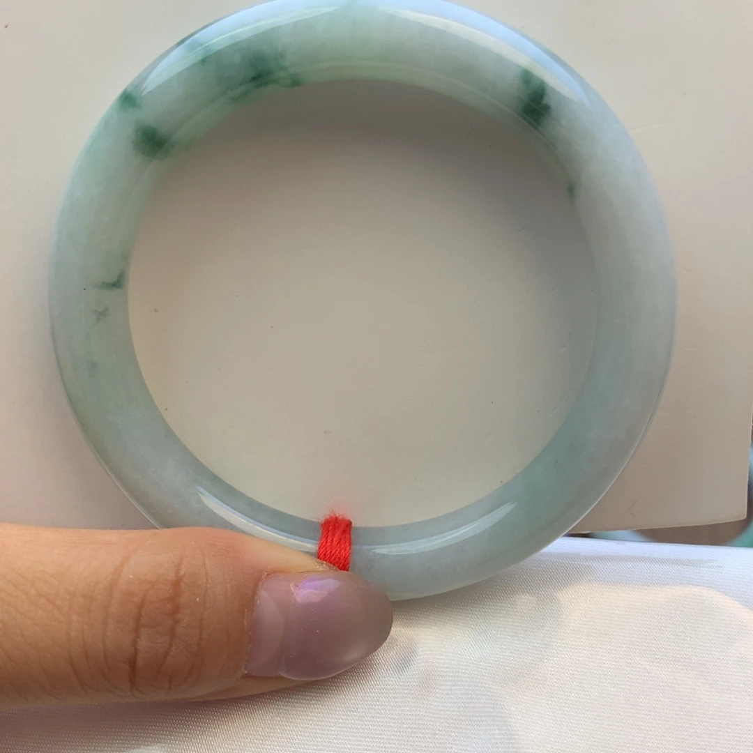 翡翠手镯（圆镯）未镶嵌纯天然08