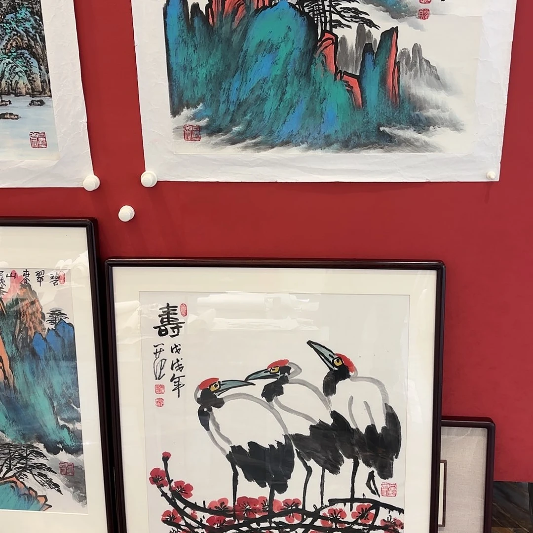 横款精品书画作品