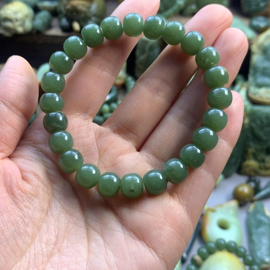 未镶嵌岫岩河磨玉（透闪石质玉）珠宝奇石和*