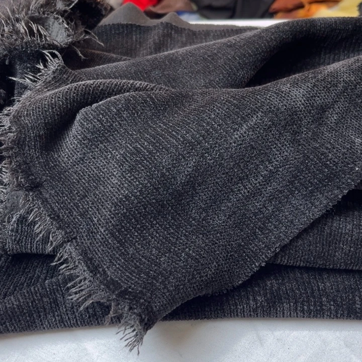 黑色雪尼尔1米。