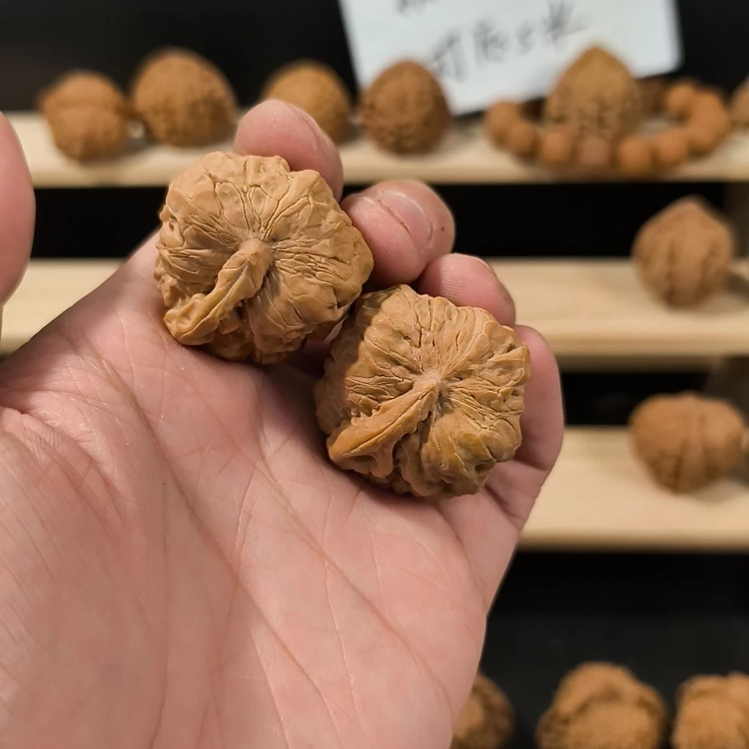文玩核桃吊坠蛤莫一帆风顺