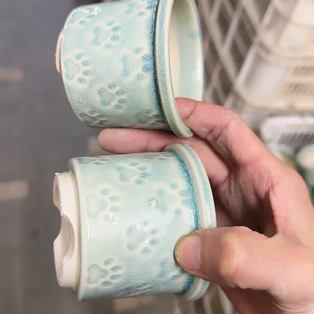 陶瓷2个··订单自动合并·口径误差0.5左右··