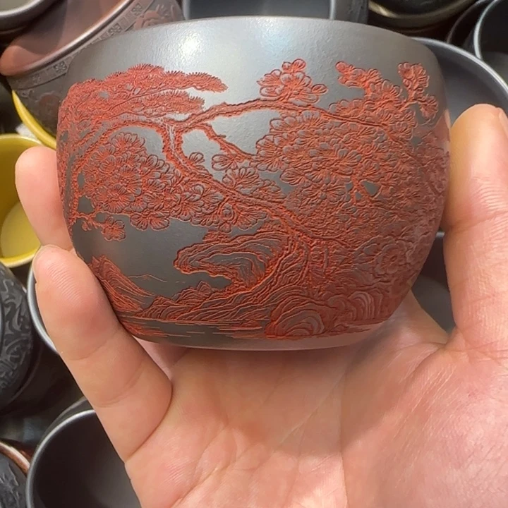 茶杯紫砂全手工制作工艺