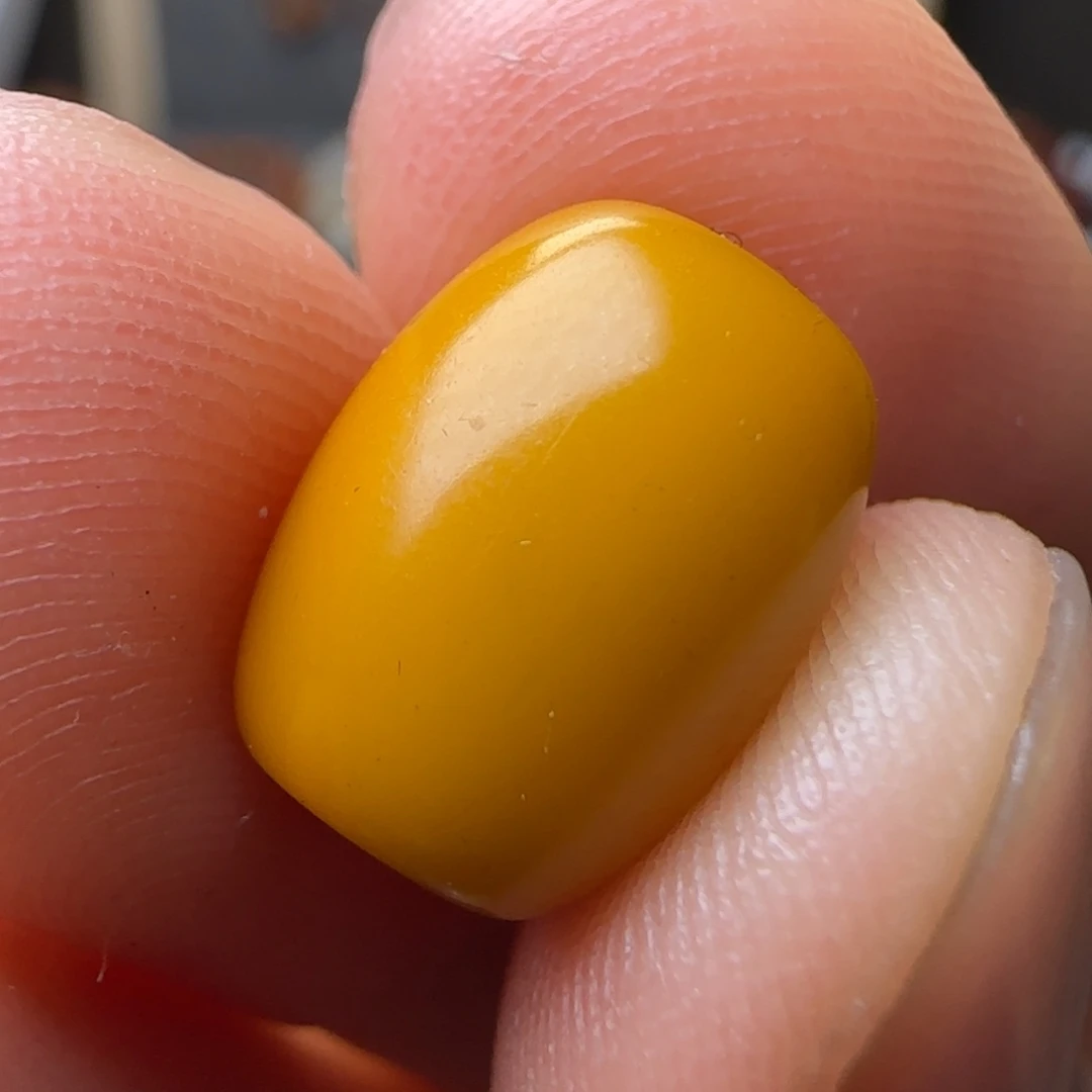 蜜蜡未镶嵌颈饰老蜜蜡桶珠