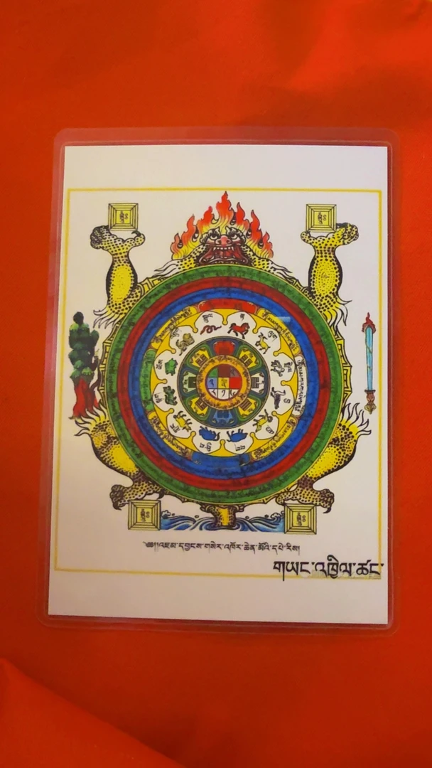 唐卡千手千眼观世音小型张邮票评级票
