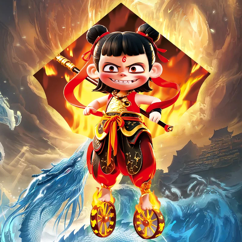 【2米风筝】潍坊2025新款魔童风筝大人春游专用成人微风易飞创意