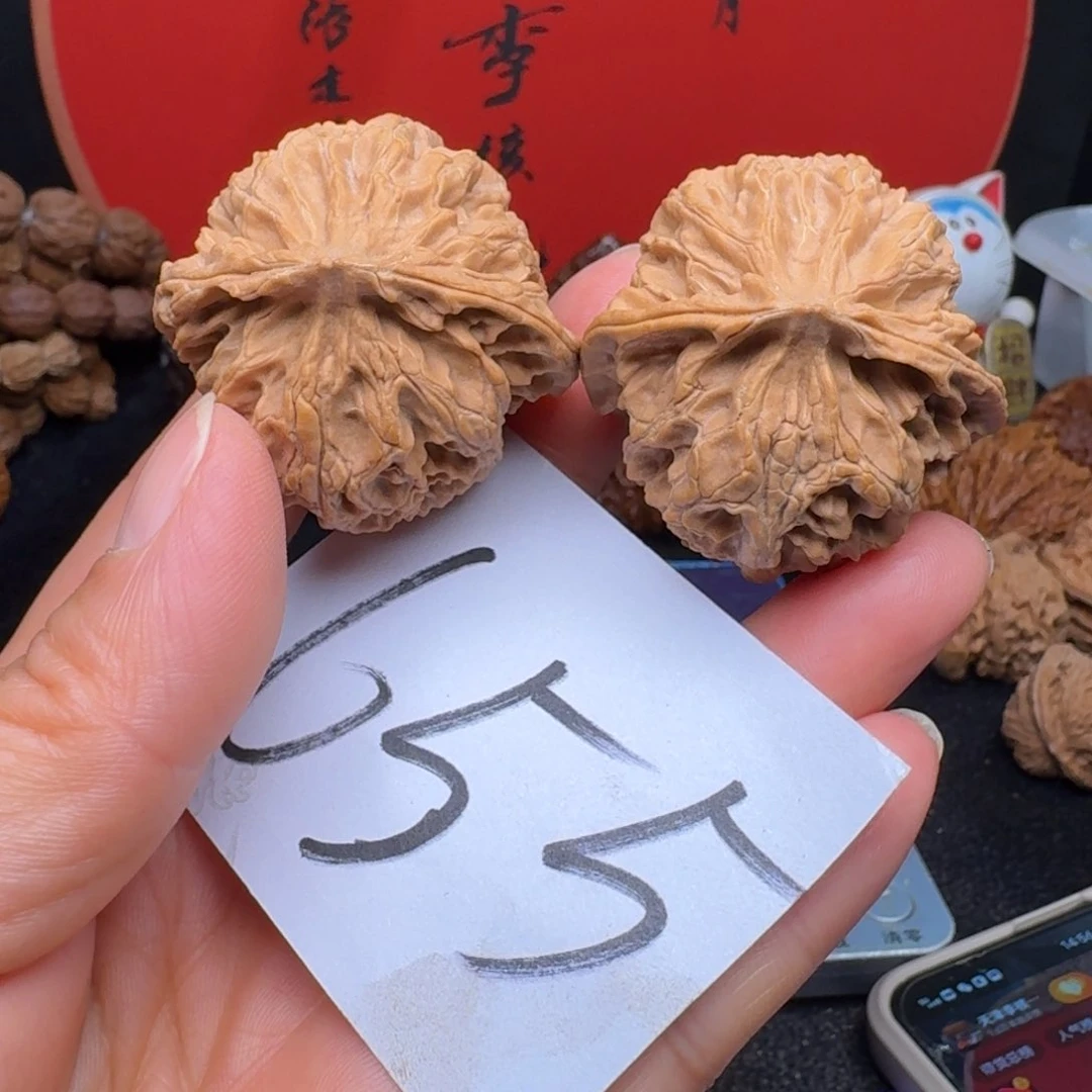 文玩核桃把件40苹果