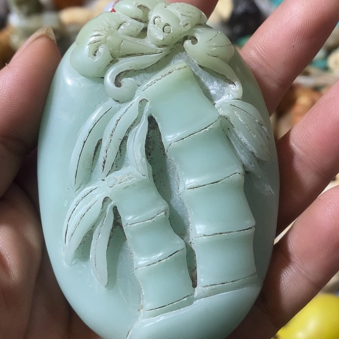 和田玉（糖玉）未镶嵌挂件