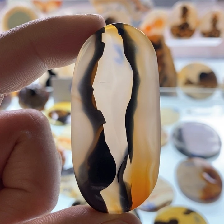 玛瑙/玉髓颈饰未镶嵌用****9