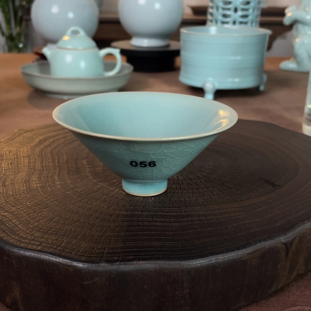 瓷微瑕简包056原矿汝瓷当代