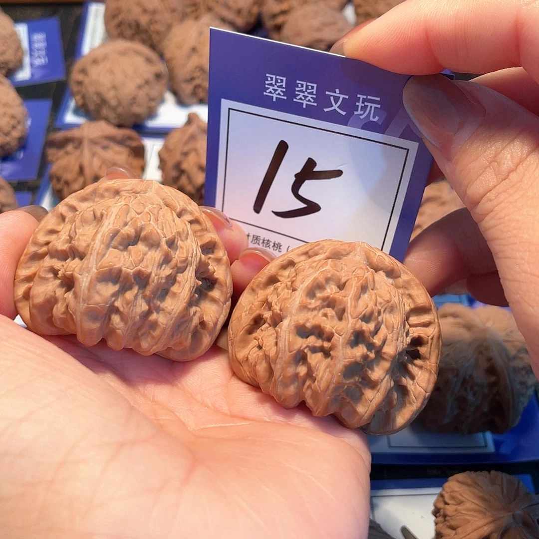 把件桃核15号全品白狮子4.6