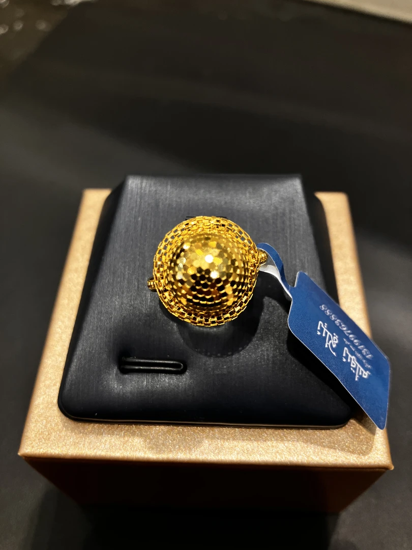 【2号货】放心黄金店 足金999戒指5.52克 (货号60）