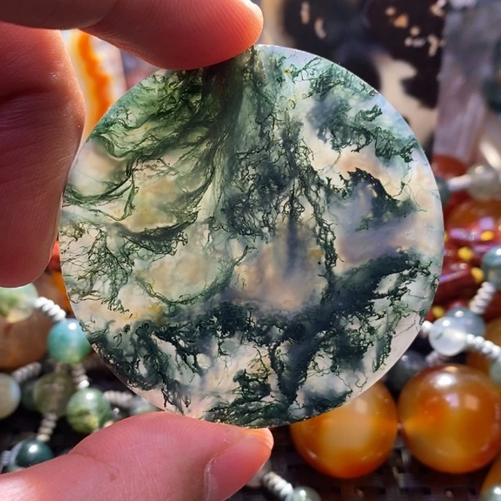 【闪购商品】玛瑙/玉髓颈饰未镶嵌娃*