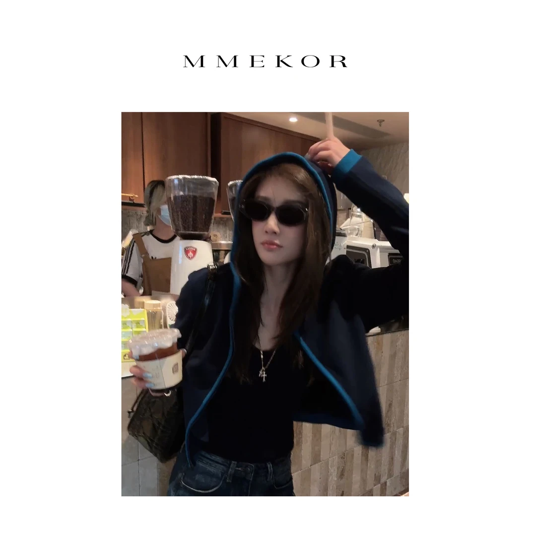 MMEKOR“北斗星”外套 2025新款秋款智性通勤修身百搭上衣 30335