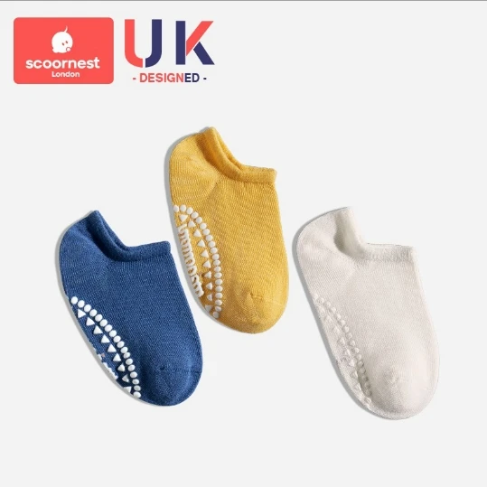 儿童地板袜3双装（适合脚长9-11cm）【图片仅作参考-不退不换】