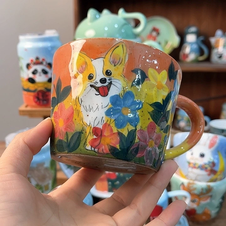 陶景德镇釉下手绘陶瓷