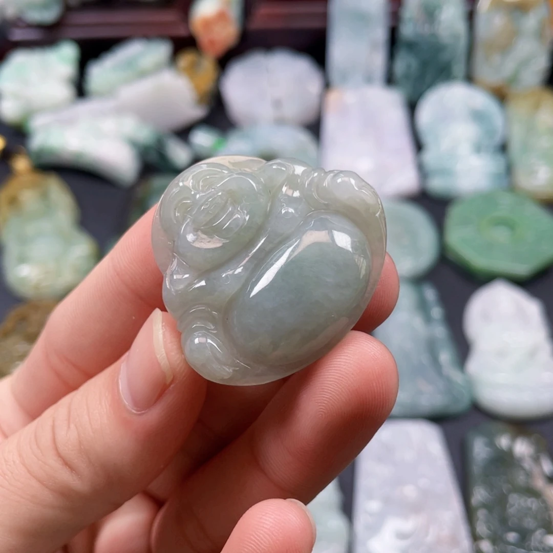 颈饰未镶嵌翡翠翡翠