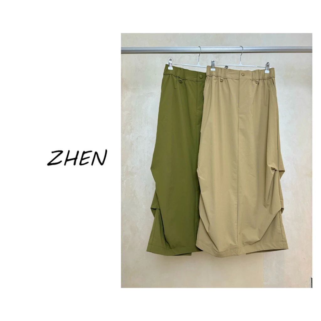 【ZHEN】25Y00140 2025新款半裙显瘦遮肉小众设计款