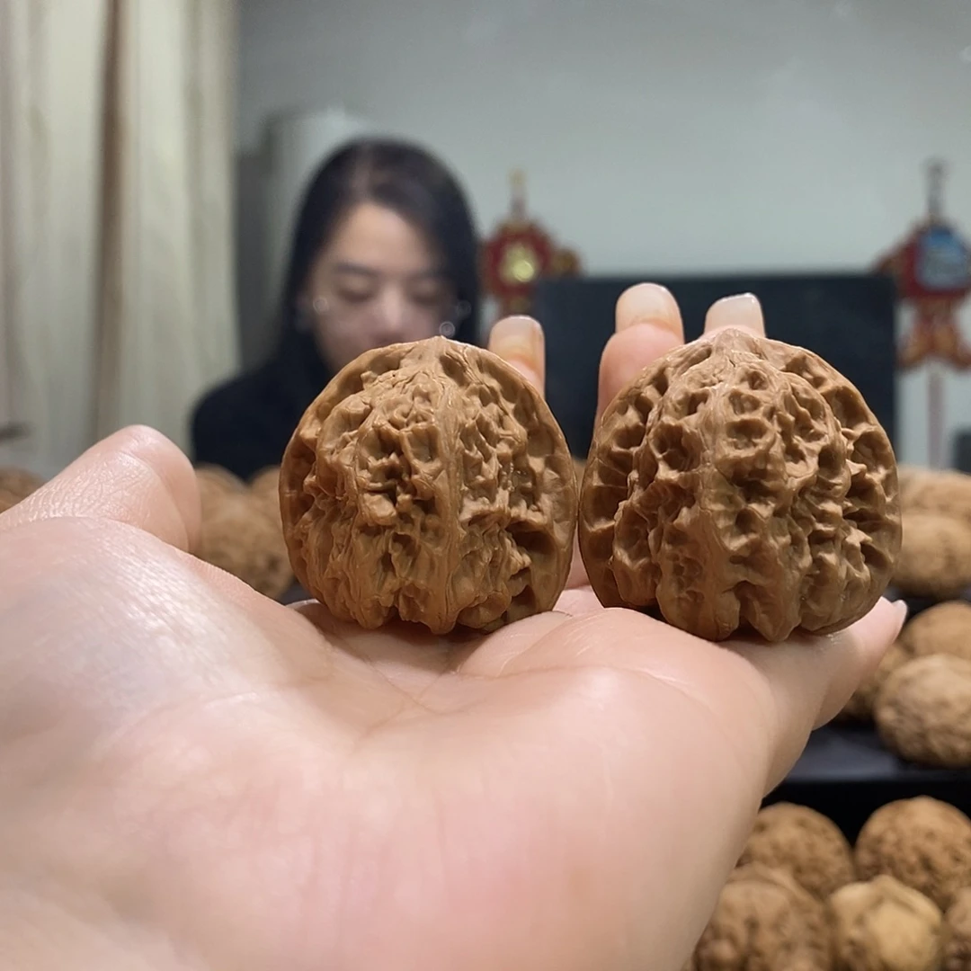 把件文玩核桃37野牛