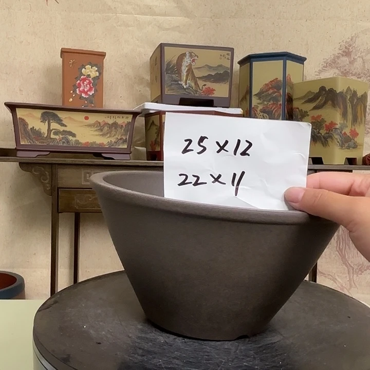 紫砂花盆宜兴紫砂