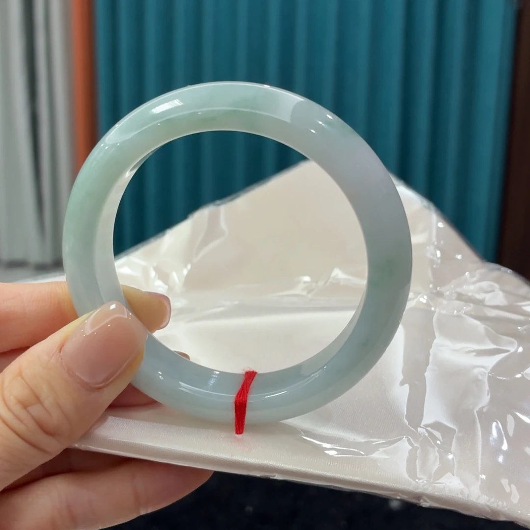 未镶嵌手镯翡翠完美者 慎拍 圈口54.6