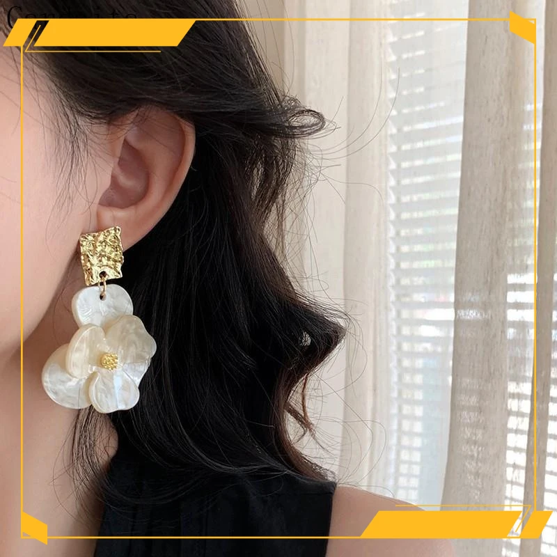 铜合金锆石耳饰 百搭设计感时尚复式气质轻奢小众耳钉新款爆款高