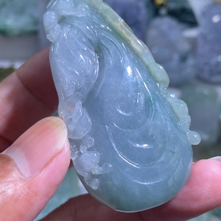 【闪购商品】翡翠未镶嵌颈饰1111111111111