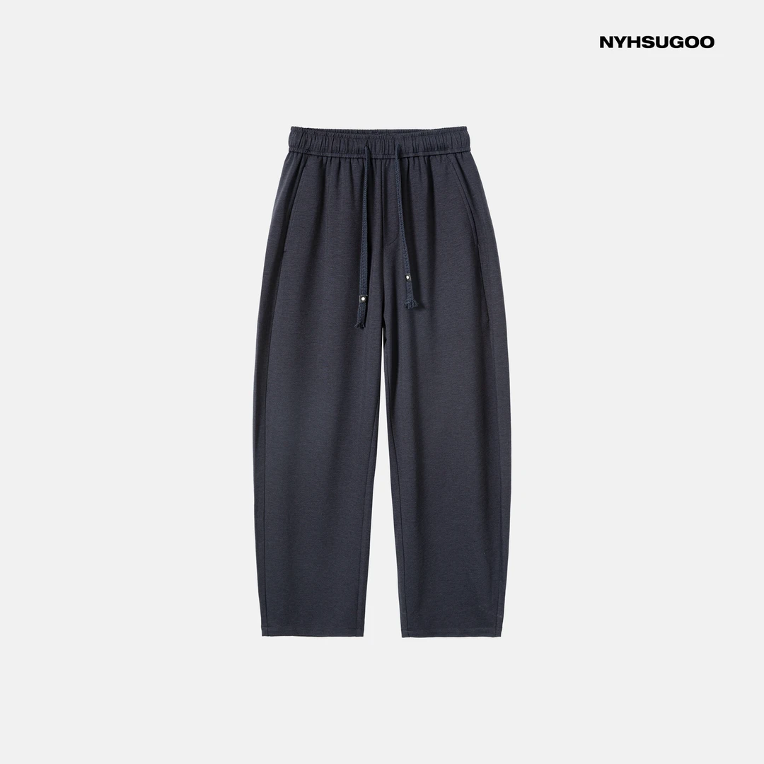 NYHSUGOO/南乙莱赛尔天丝休闲裤夏季新品男士轻薄3717凉感舒适